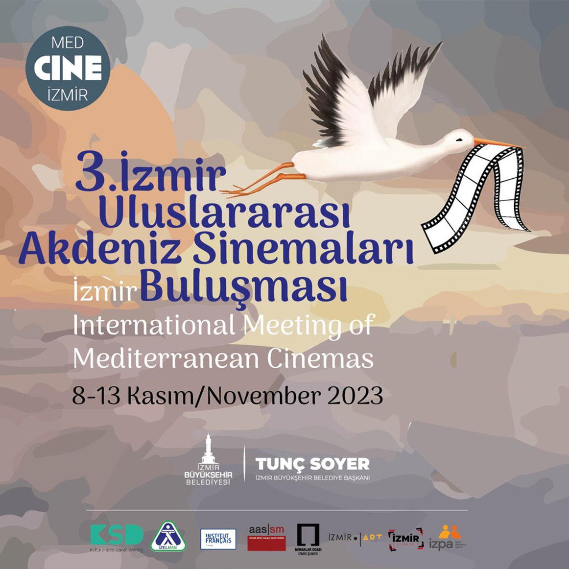 3. İzmir Uluslararası Akdeniz Sinemaları Buluşması 8 Kasım'da başlıyor