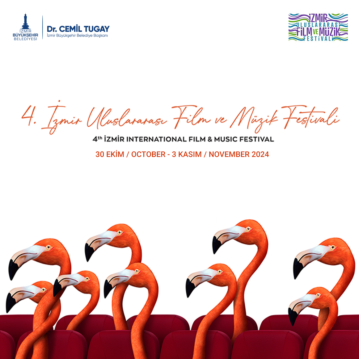4. İzmir Uluslararası Film ve Müzik Festivali 30 Ekim'de başlıyor.