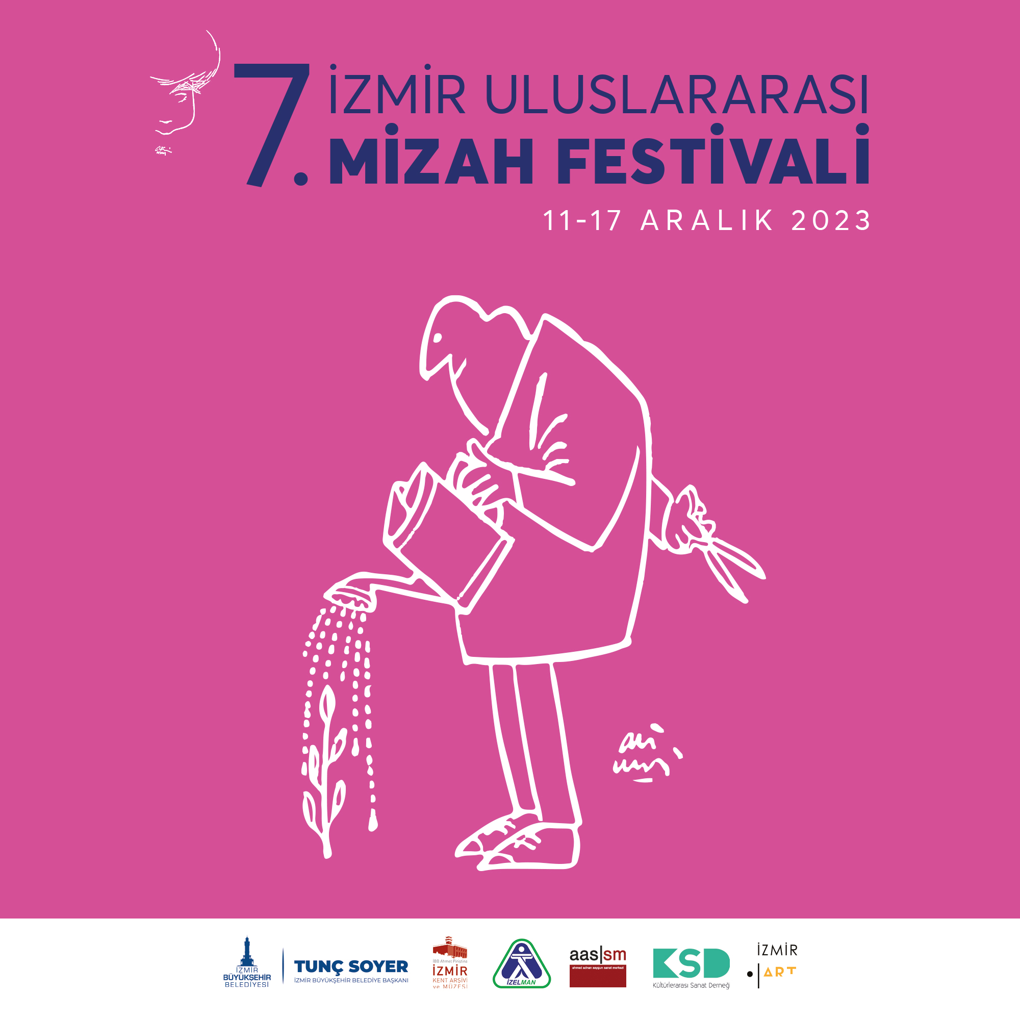 7. İzmir Uluslararası Mizah Festivali Başlıyor